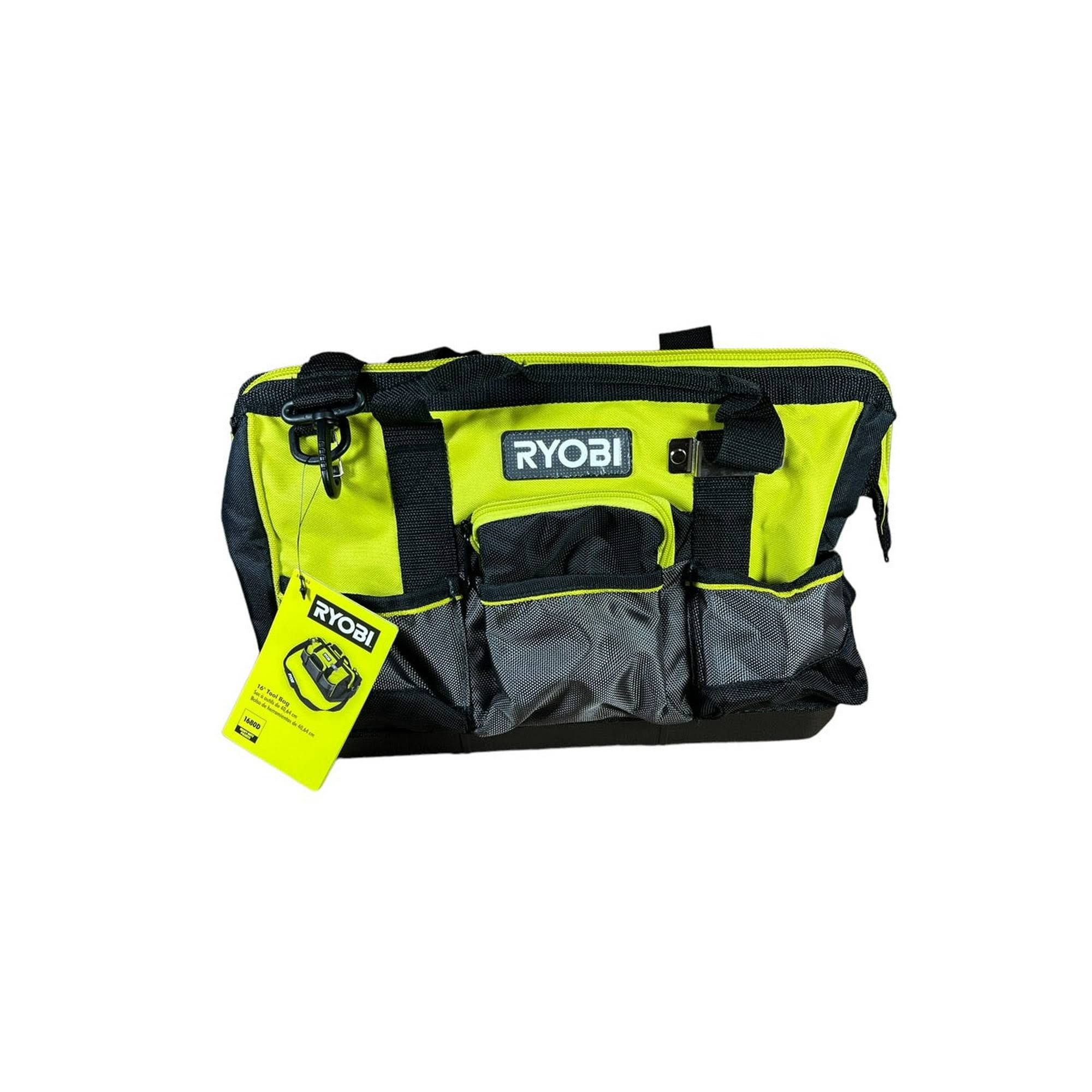 Ryobi 16 in. Tool Bag with Shoulder Strap