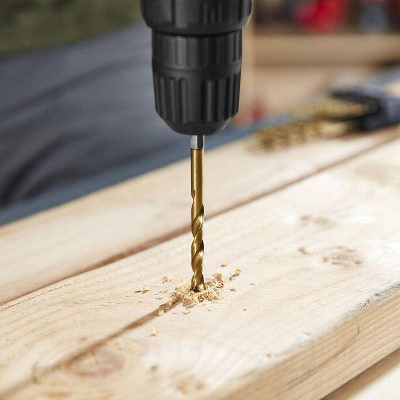 Warrior 61621 Titanium Nitride High Speed Steel Drill Bits