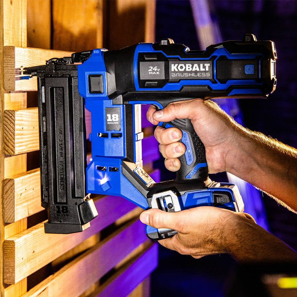 Kobalt 2.125-in 18-Gauge Cordless Brad Nailer (Battery Included)