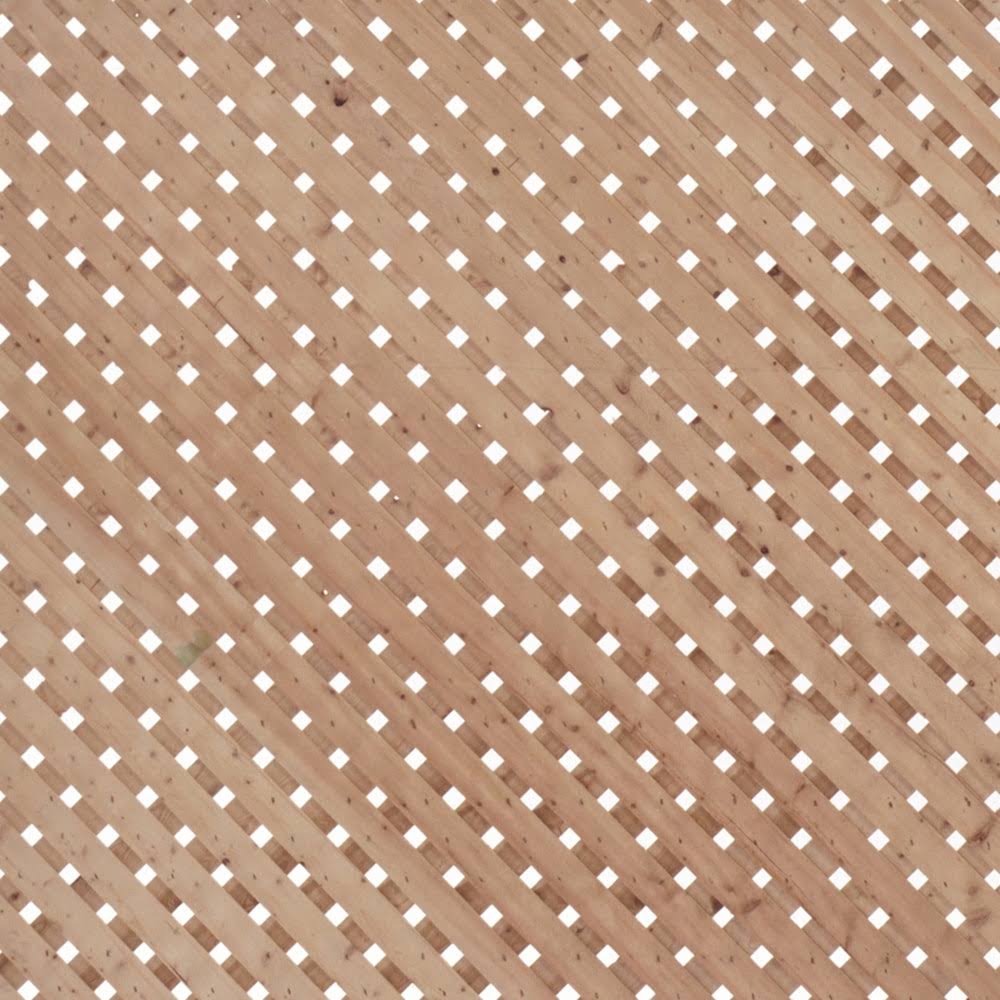 Severe Weather 4 ft. x 8 ft. Pressure Treated Privacy Wood Lattice