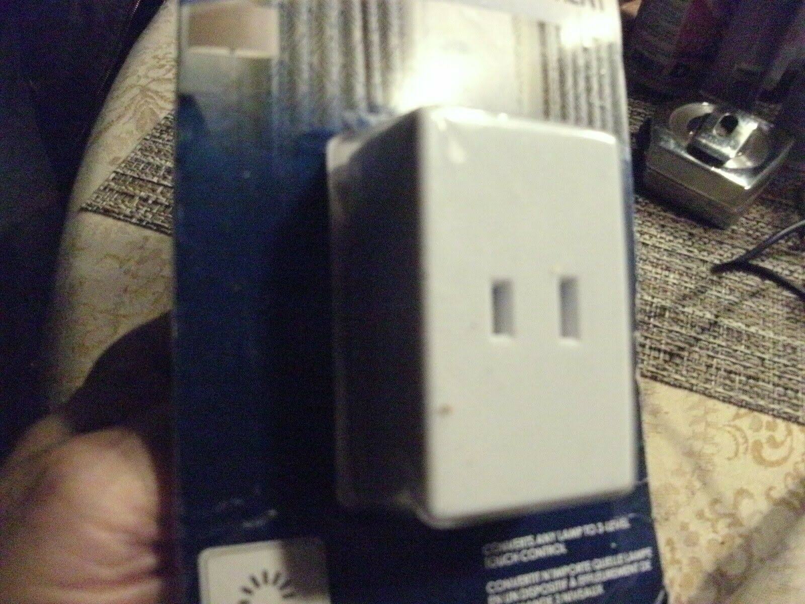 Westek Plug In Rocker Touch Dimmer, 200-Watt