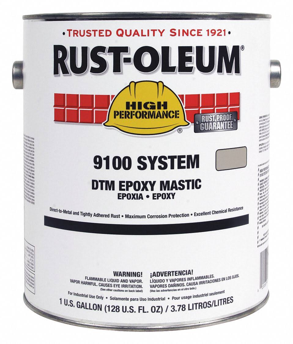 Rust-Oleum Epoxy Mastic Coating Safety Yellow 9144402