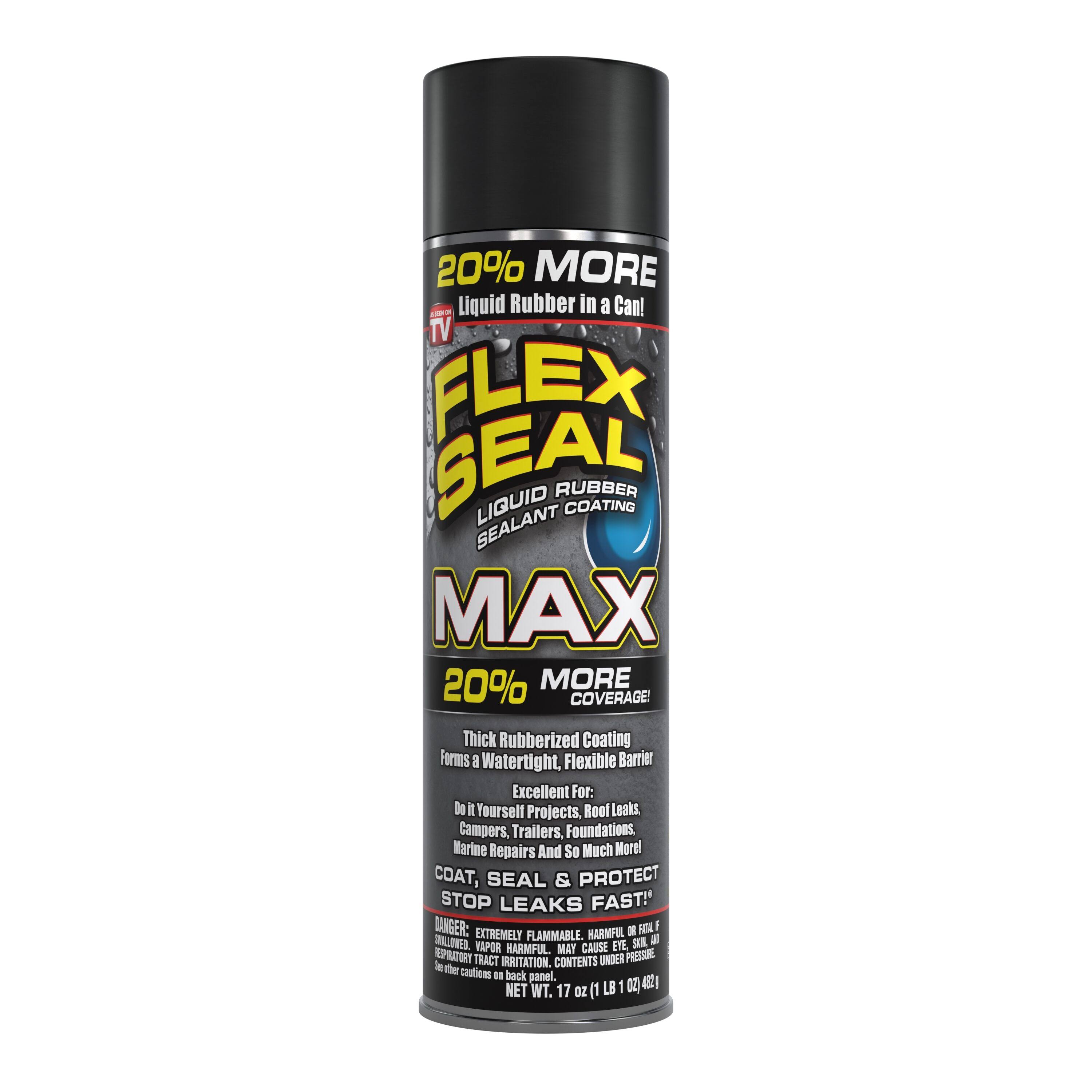 Flex Seal Max 17 oz Spray- Black
