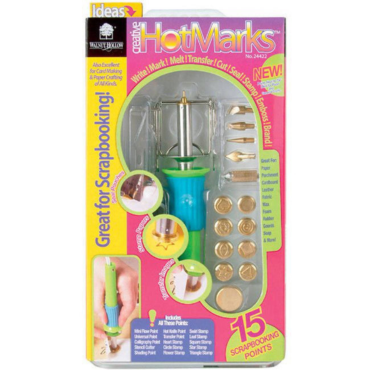 Walnut Hollow 24422 Creative Hot Marks Tool Kit