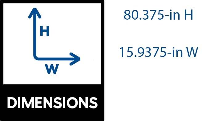 ReliaBilt 30-in x 80-in White Louver Prefinished Pine Wood Bifold Door Hardware Included | Rad 730-30