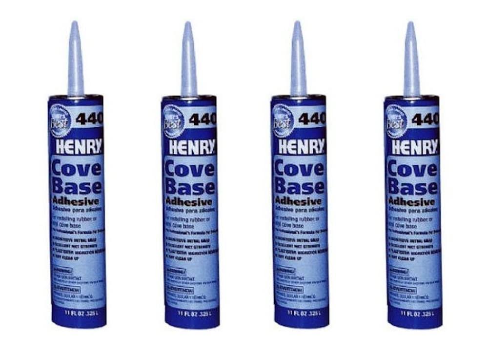 4 Pack of Henry, WW Company 12105 11oz #440 Cove Adhesive