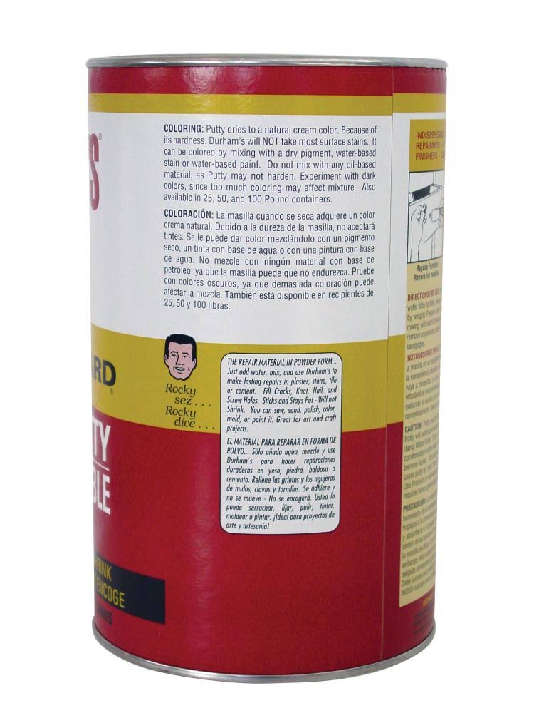 Durham 4 lb Rock Hard Water Putty