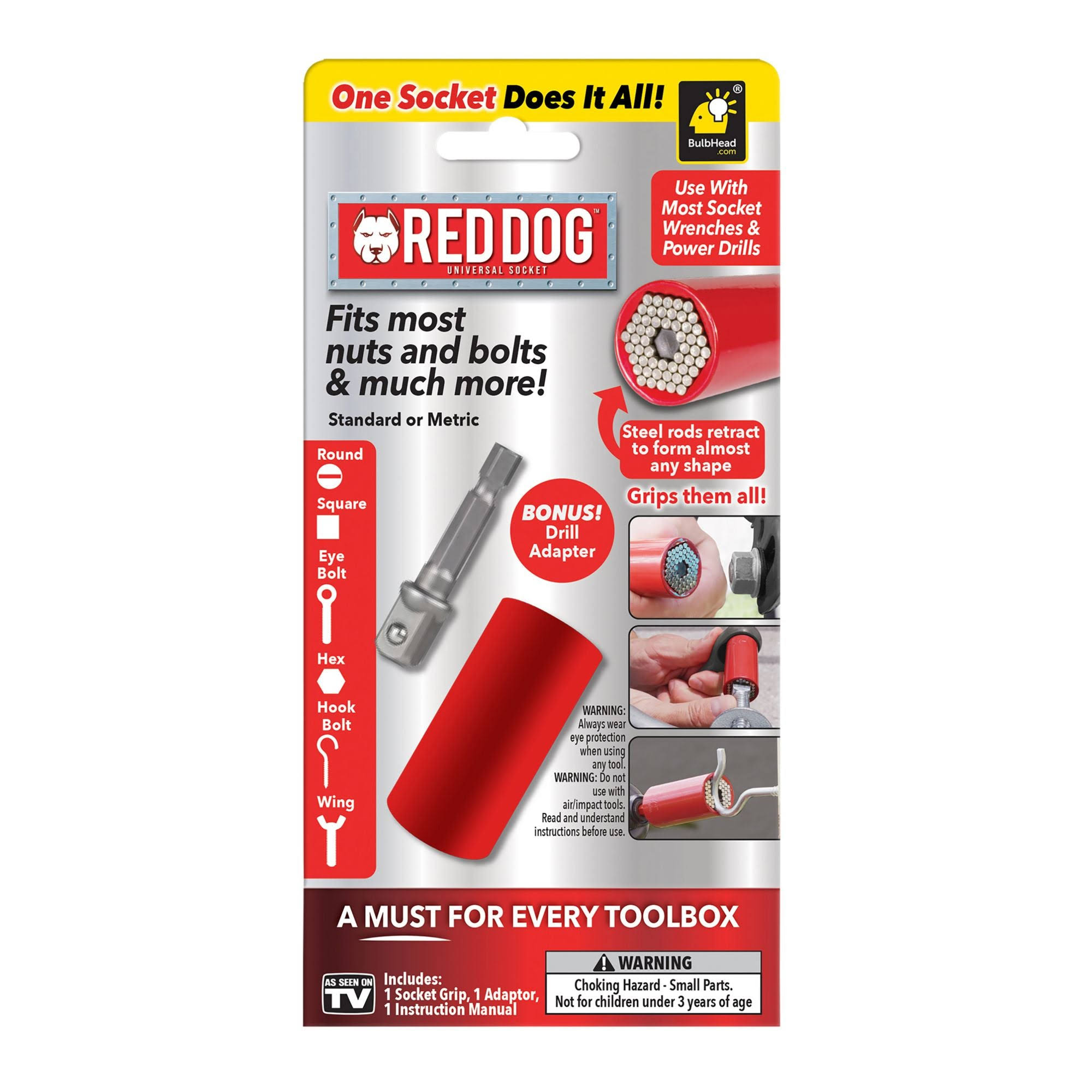 Red Dog Universal Socket Tool