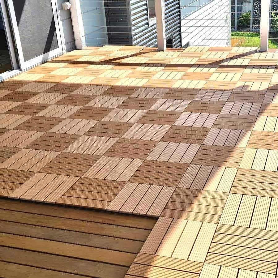 deckotiles.co Decko Premium DIY Teak Deck Tiles