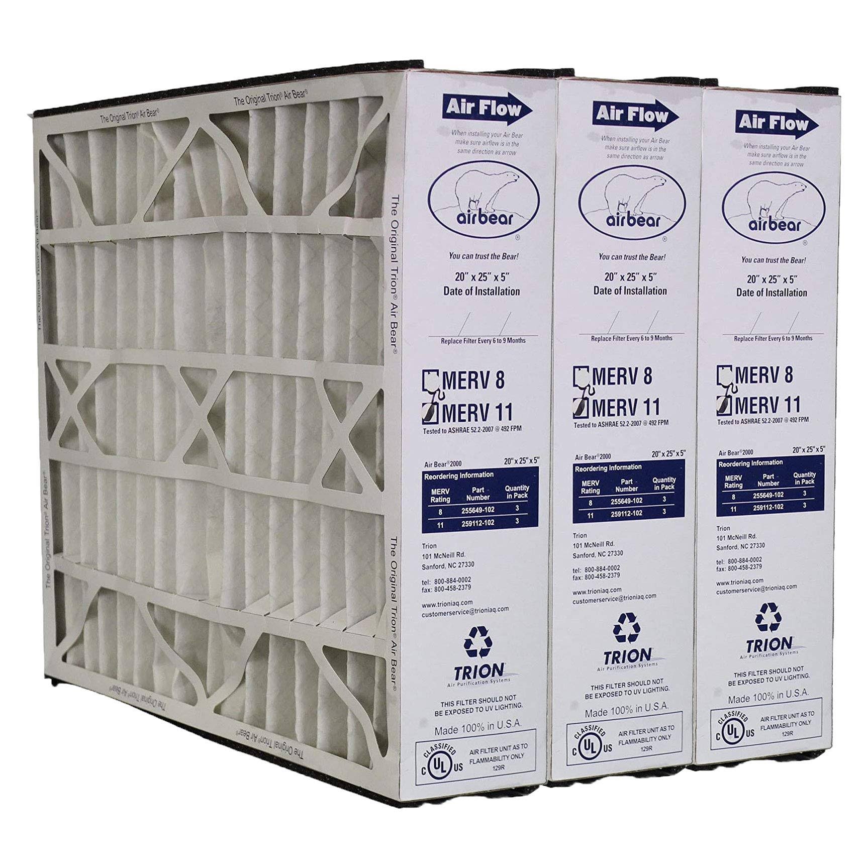 Trion 259112-102 Air Purifier Filter, 20