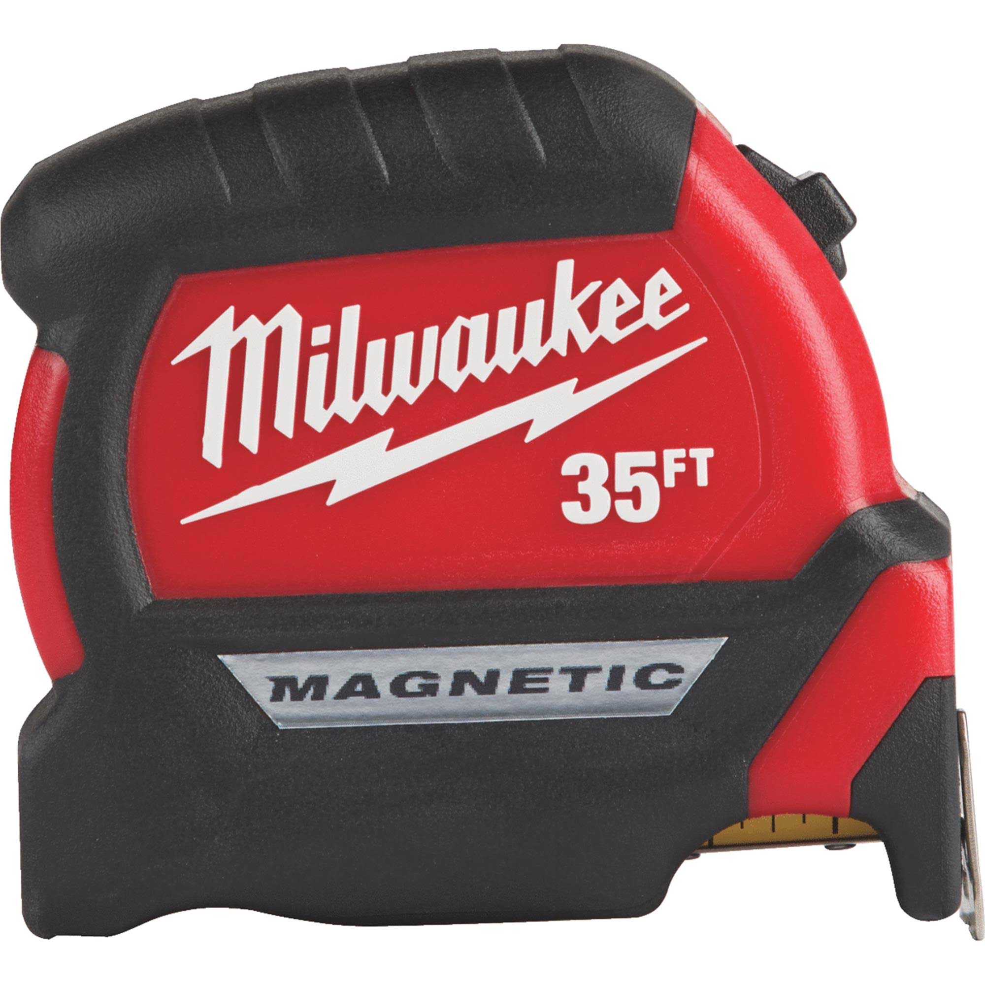 Milwaukee 48-22-0335 35 ft Compact Magnetic Tape Measure
