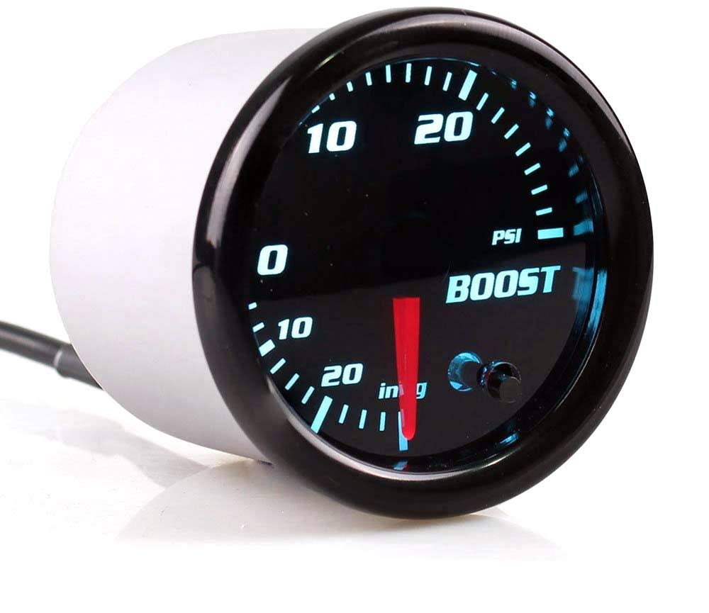GlowShift Tinted 7 Color 15 PSI Boost/Vacuum Gauge