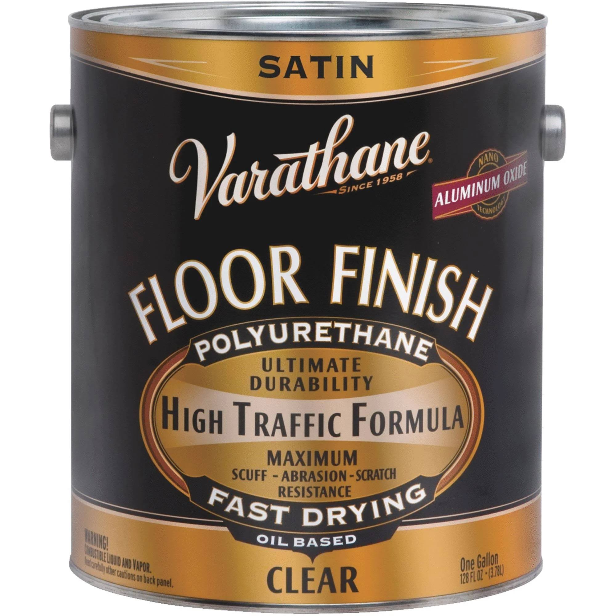 Varathane Satin Clear Floor Finish 1 gal.