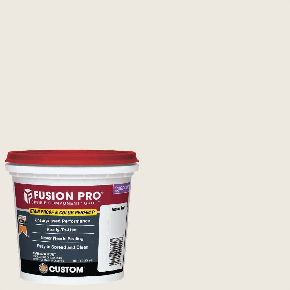 Custom Building Products Fusion Pro #381 Bright White 1 qt. Single Component Grout