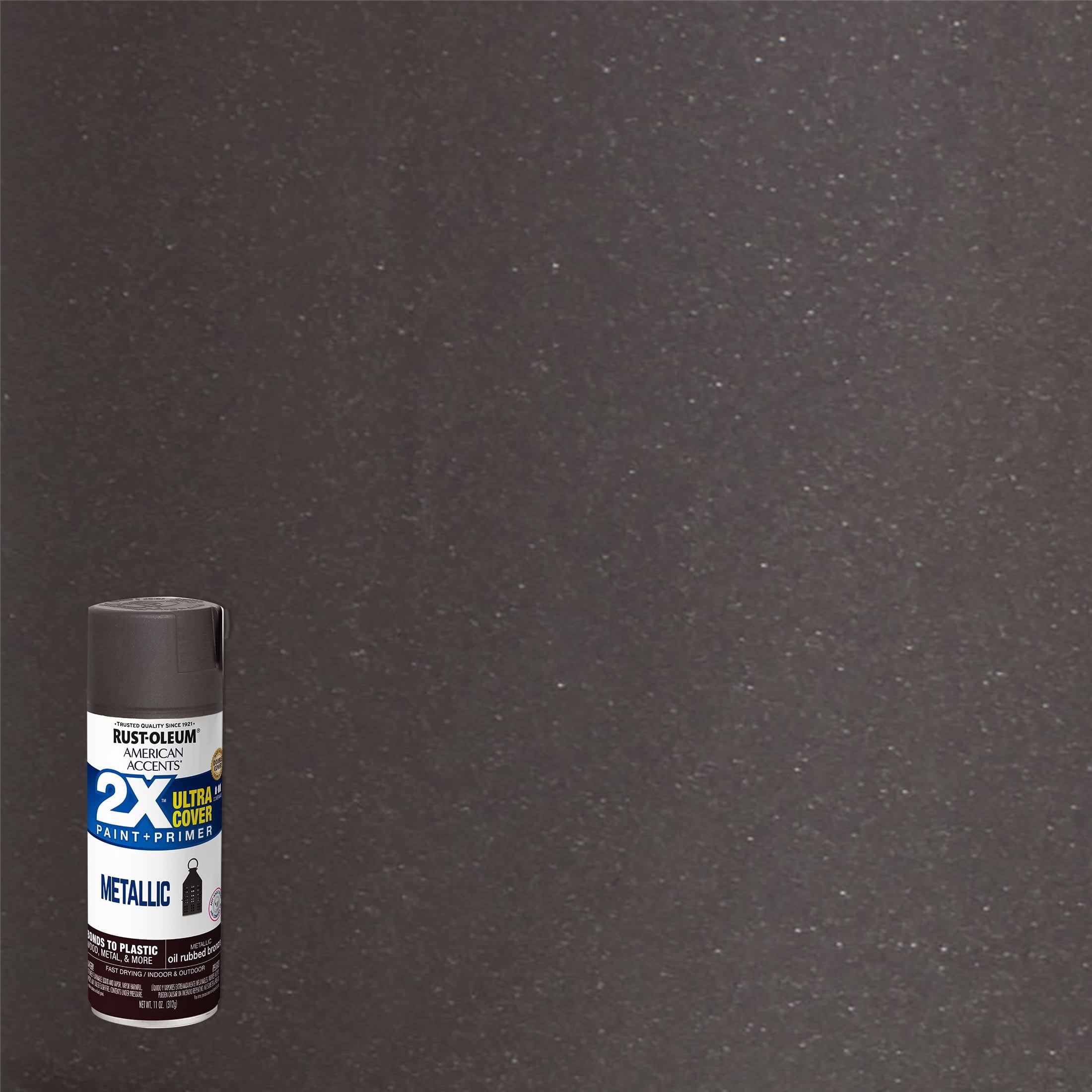 Rust-Oleum Oil Rubbed Bronze American Accents 2x Ultra Cover Metallic Spray Paint- 11 oz