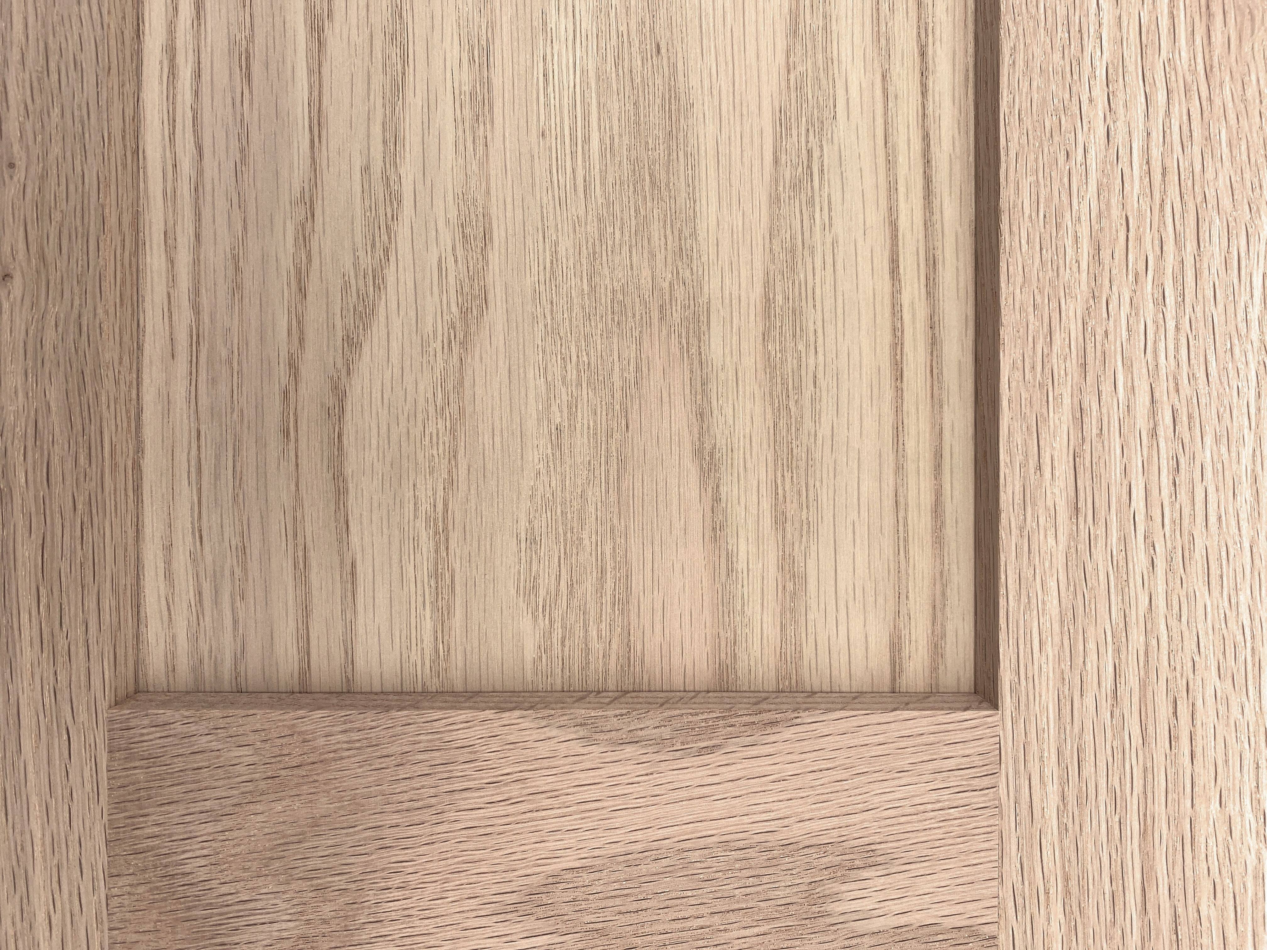 Onestock 12W x 24H Unfinished Oak Kitchen Cabinet Door Replacement, Shaker Style