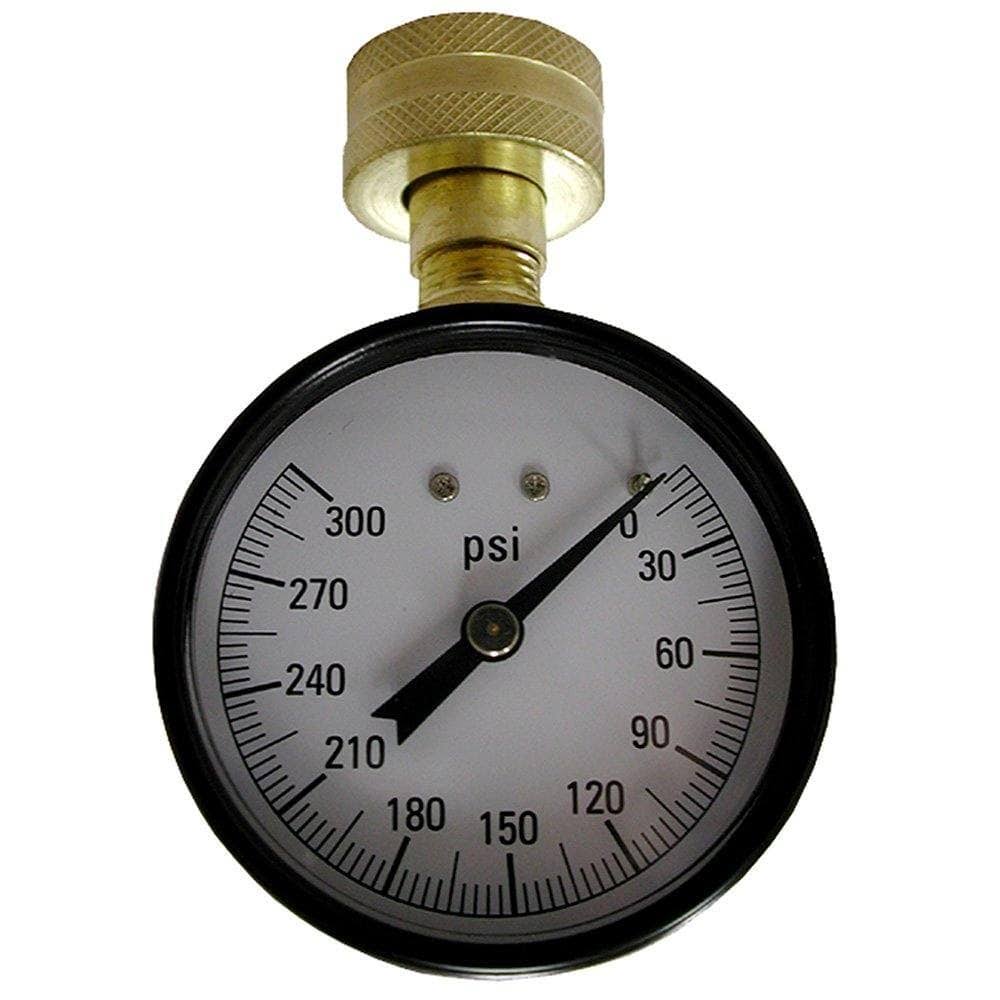 Jones Stephens J66300 300 PSI Water Test Gauge