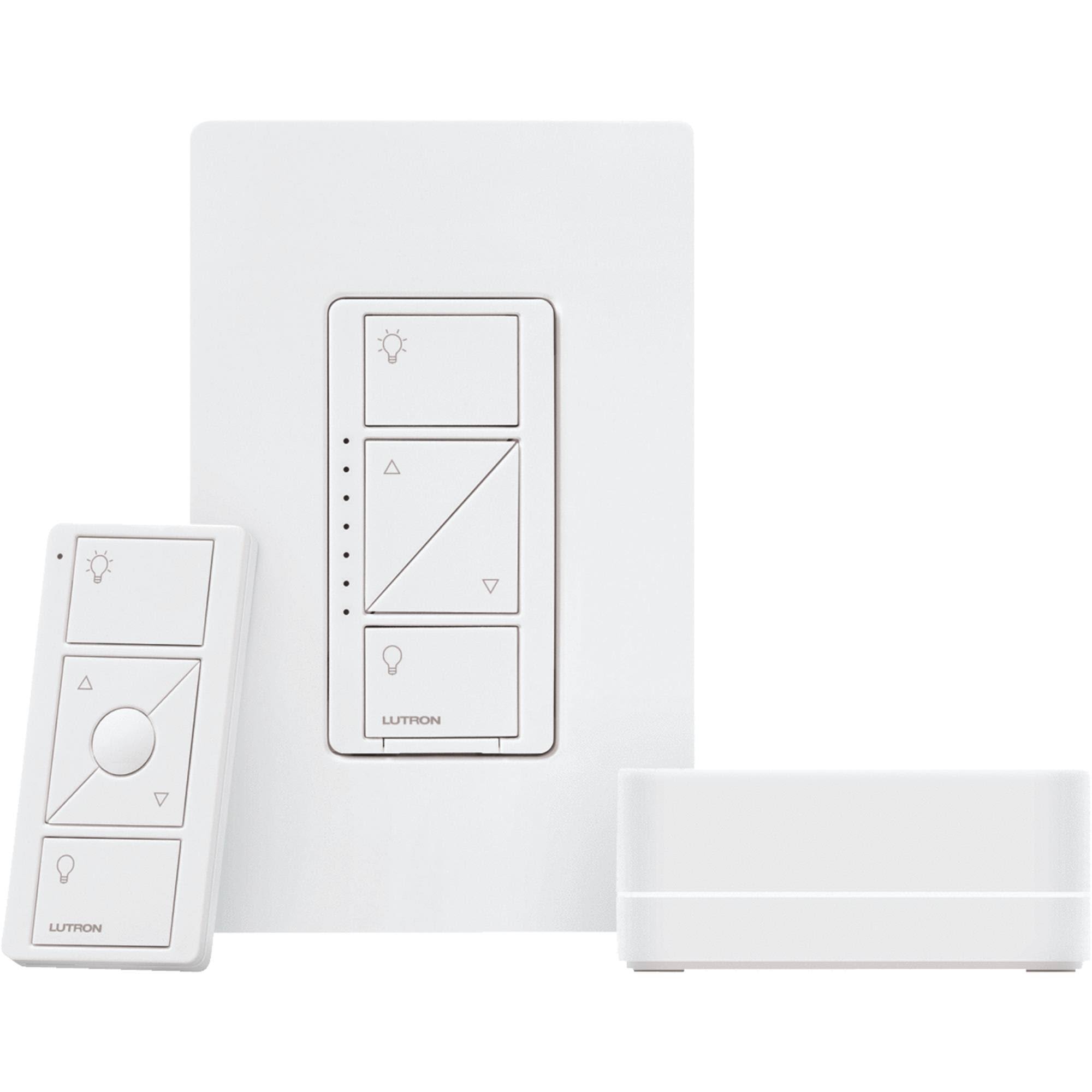 Lutron P-BDG-PKG1W Caseta Smart Lighting Wireless Dimmer Kit