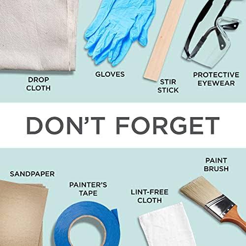 Rust-Oleum 285141-2PK Ultra Matte Interior Chalked Paint, 30 oz, Country Gray, 2 Pack