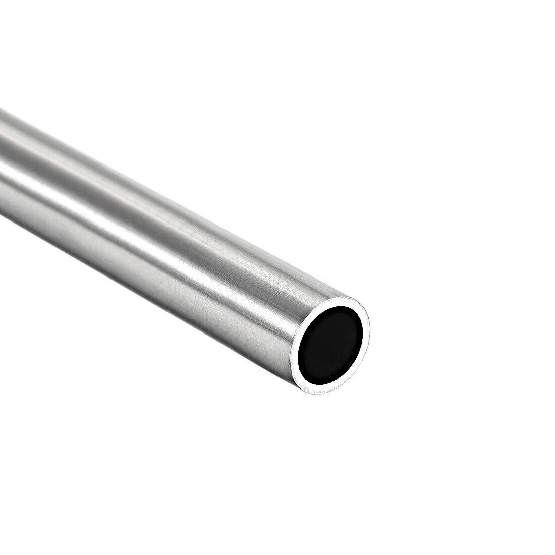 Uxcell 304 Stainless Steel Round Tubing 10mm OD 1mm Wall Thickness 250mm Length Seamless Straight Pipe Tube 2 Pcs