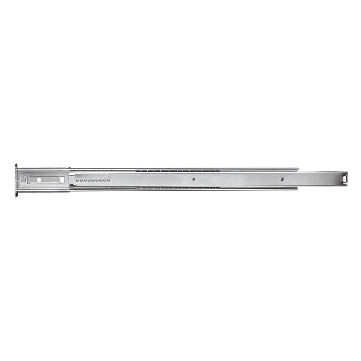Hickory Hardware 16 in. Cadmium Center Mount Drawer Slide