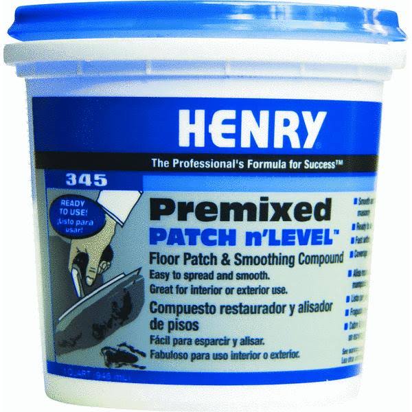 Henry 345 Premixed Patch N' Level- 1 qt bucket