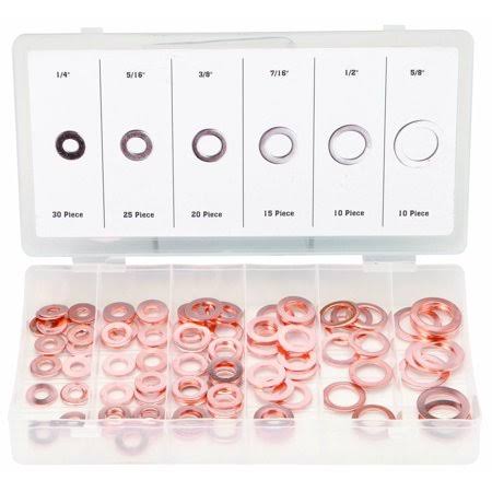 Storehouse 80 Piece Copper Washer Assortment