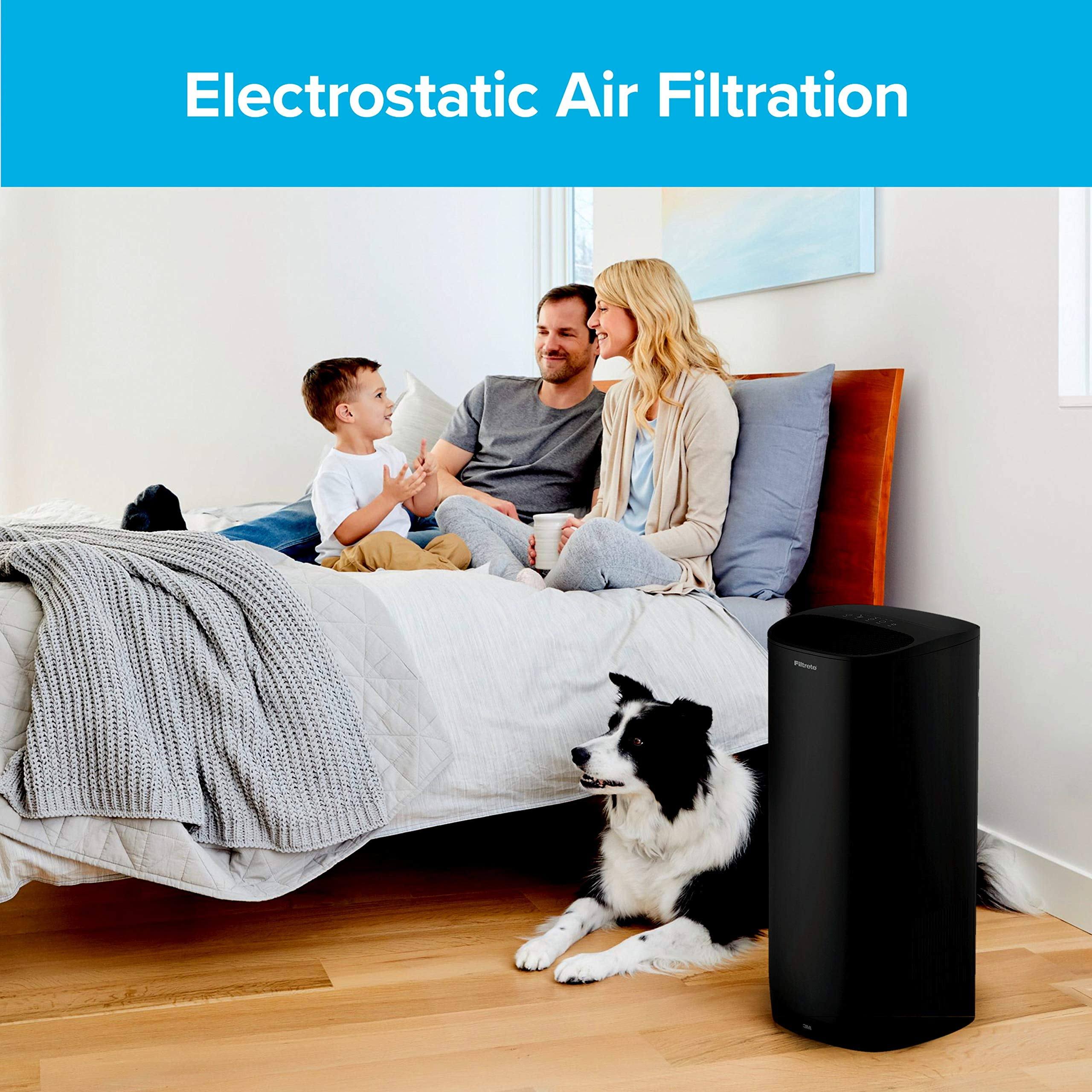 Filtrete True HEPA Premium Allergen, Bacteria, Virus Room Air Purifier Filter