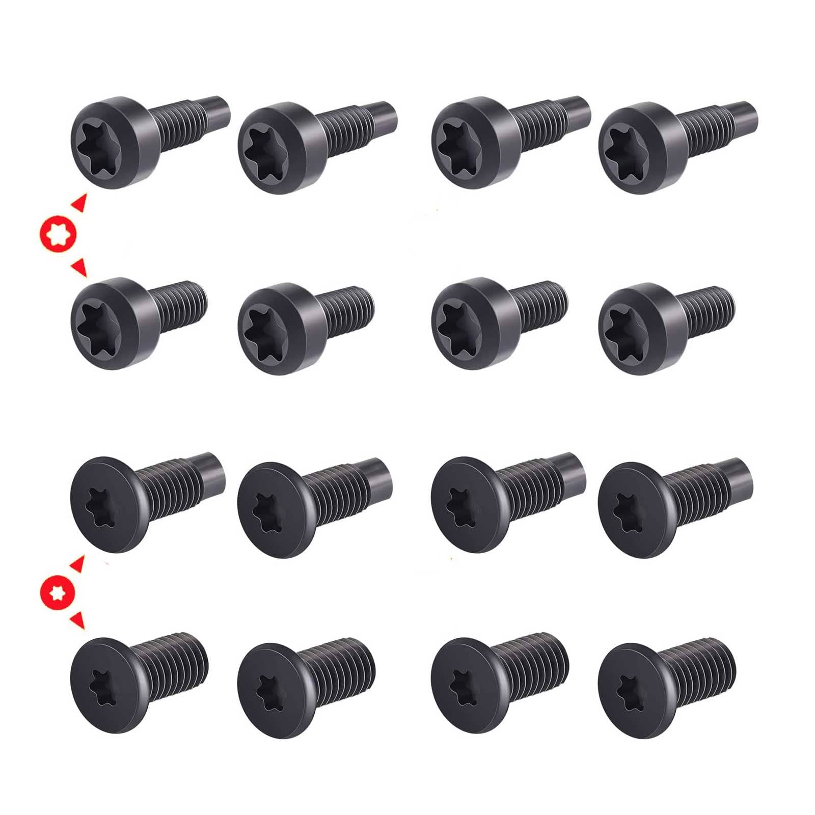 Ring Doorbell Screws Replacement,Security Screws Compatible with Video Doorbell, Video Doorbell 2 and Pro(4Set /16pcs)