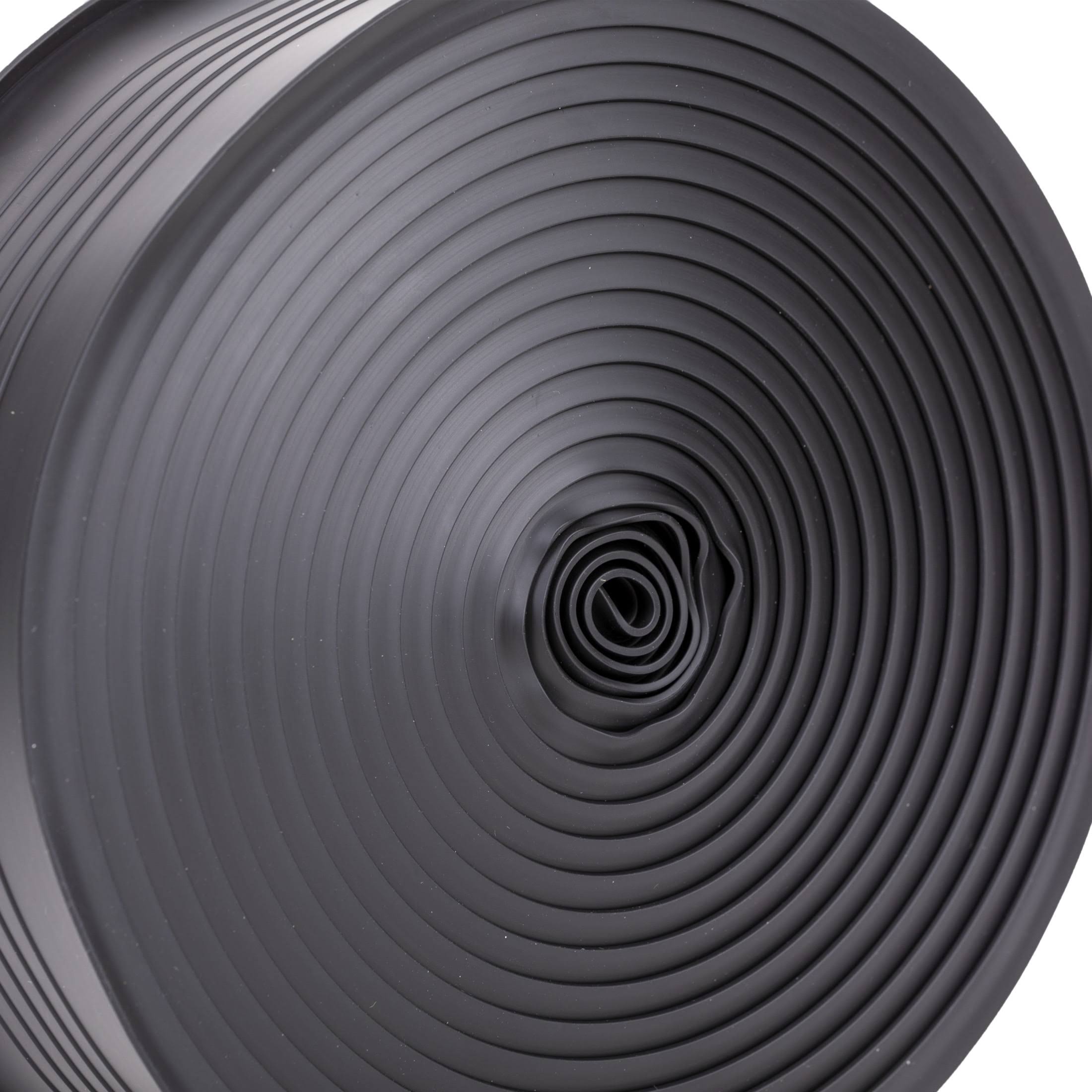 Duck Brand Metal Garage Door Bottom- Black, 2.75 in. x 18 ft.