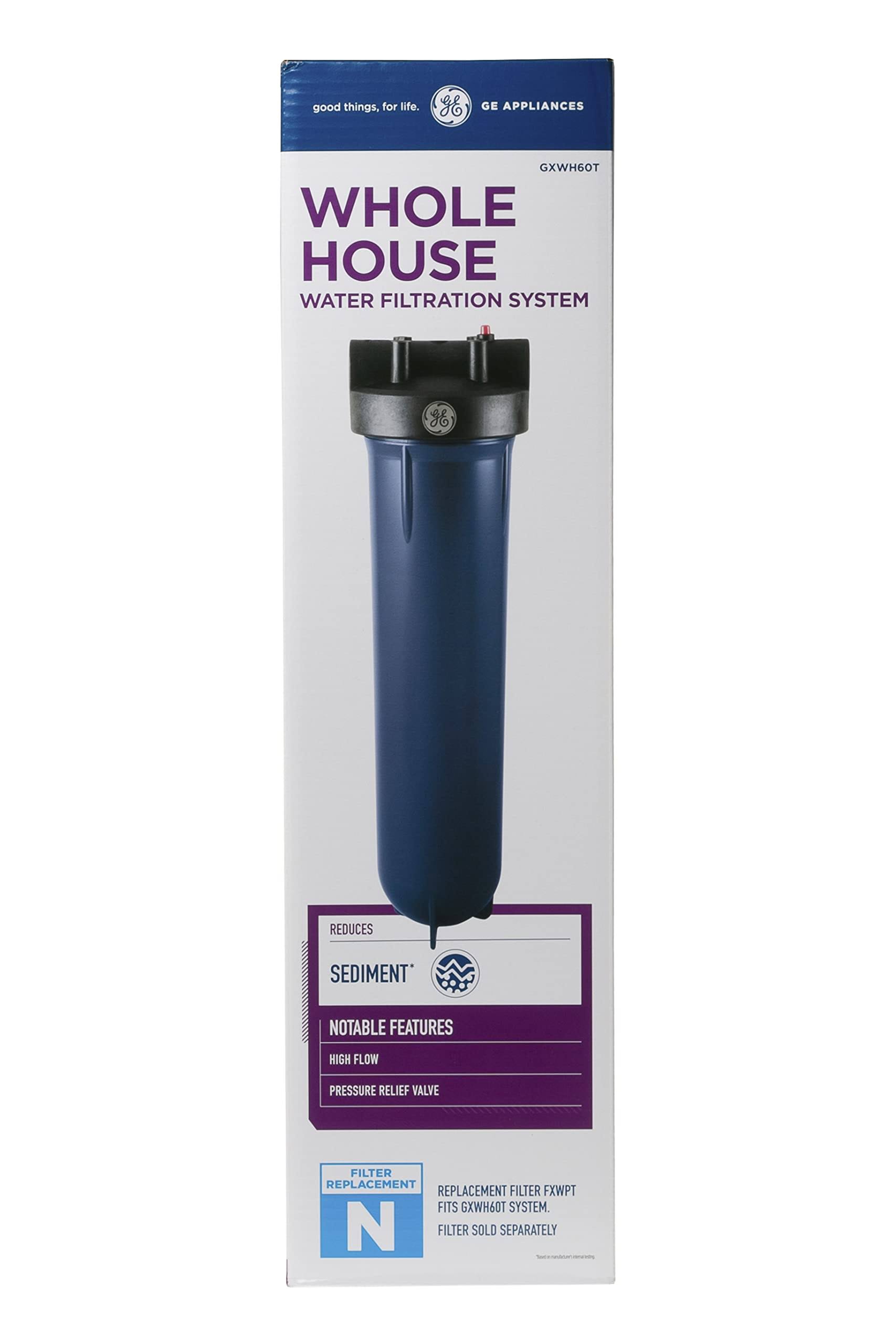 GE Whole House Water Filtration System GXWH60T