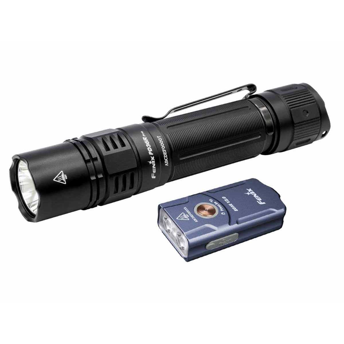 Fenix PD36R Pro Rechargeable Flashlight Gift Set Blue