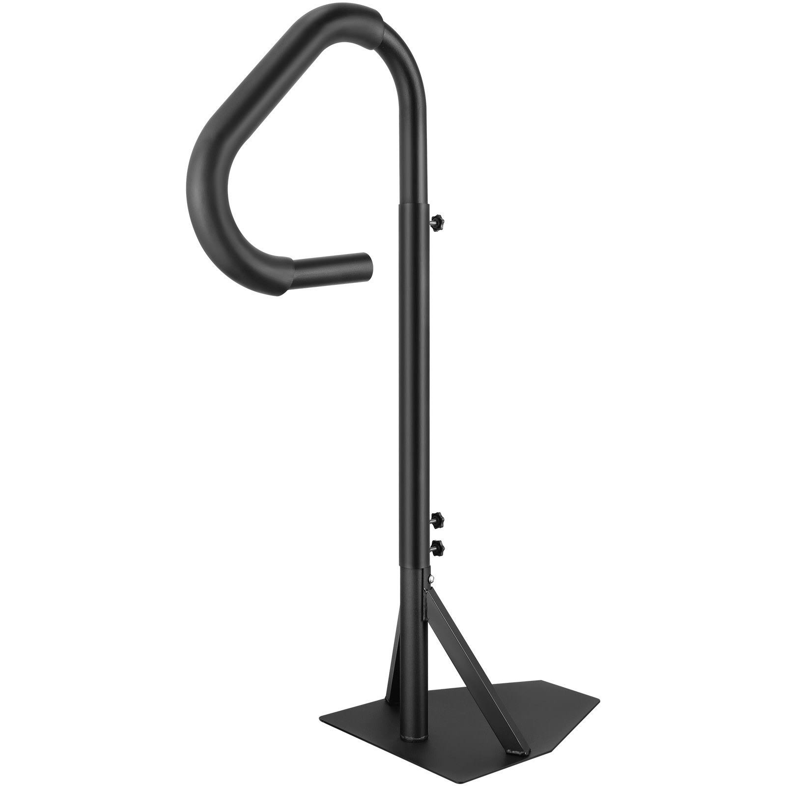 VEVOR Hot Tub Handrail, 360 Rotatable Spa Side Handrail with 48 inch-63 inch Adjustable Height, Rust-proof Aluminum Spa Step Hot Tub Hand Rail with