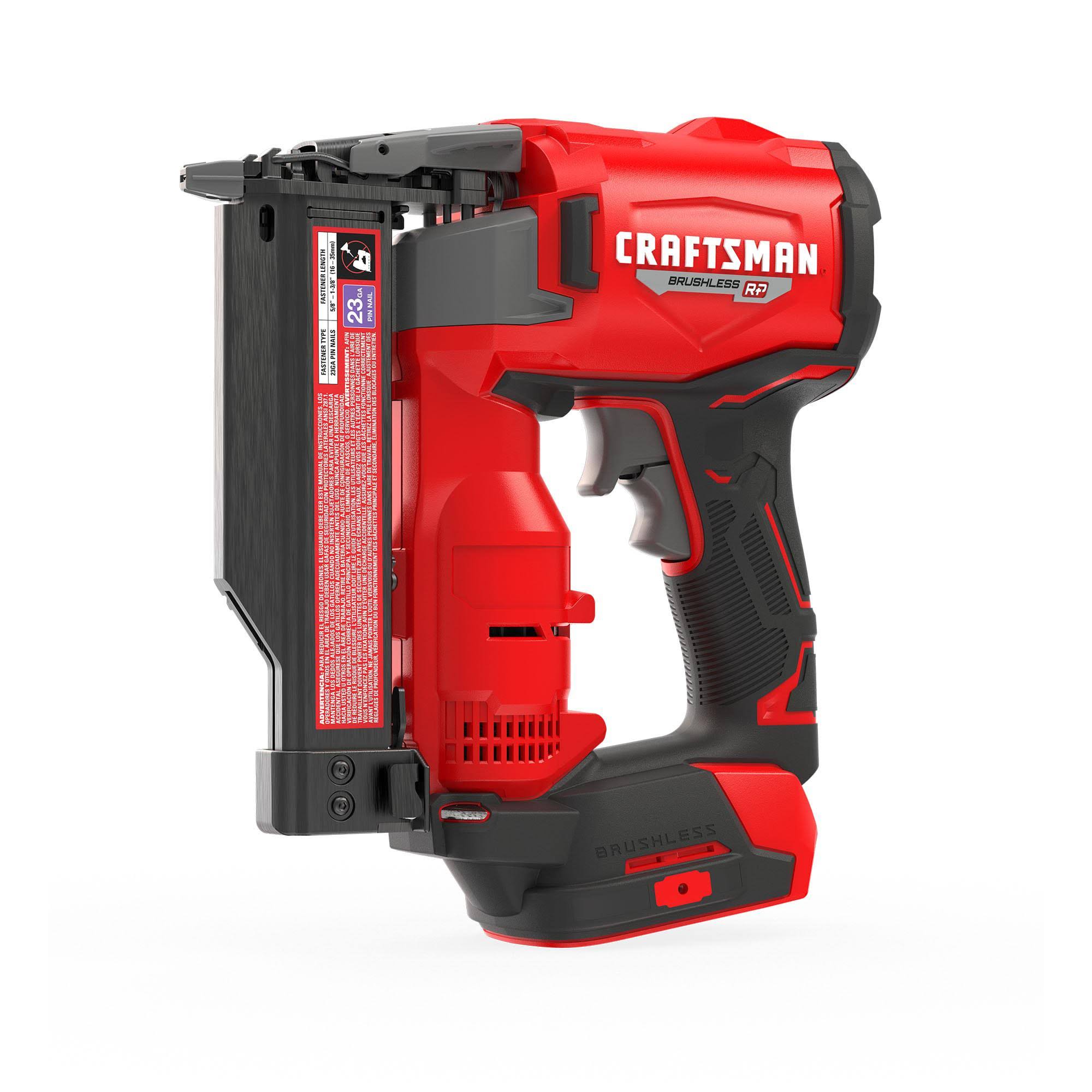 Craftsman 1.375-in 23-Gauge Cordless Pin Nailer | CMCN623B