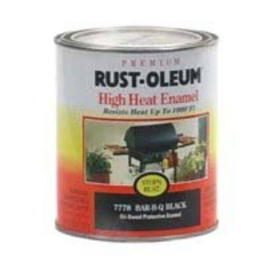 Rust-Oleum High Heat Enamel 1/2 Pt., Black