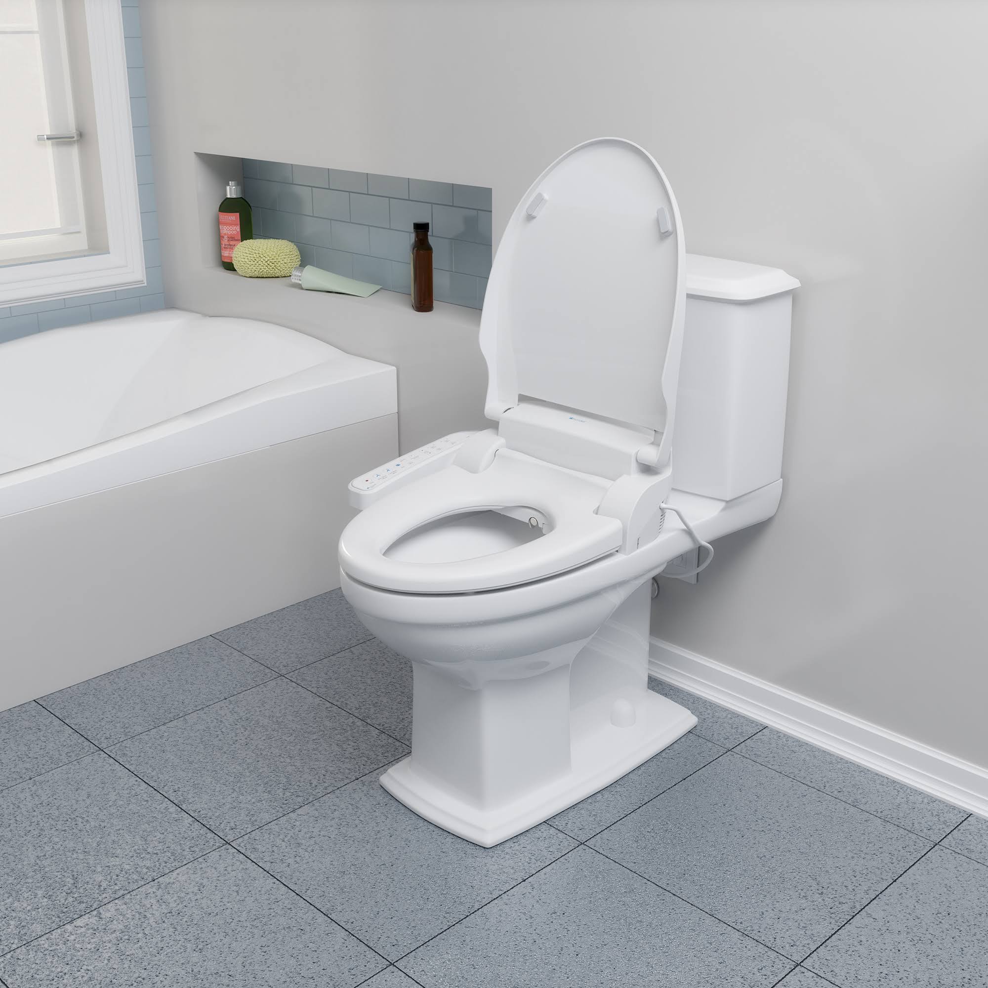 Swash SE400 Advanced Elongated Bidet Seat White- Brondell