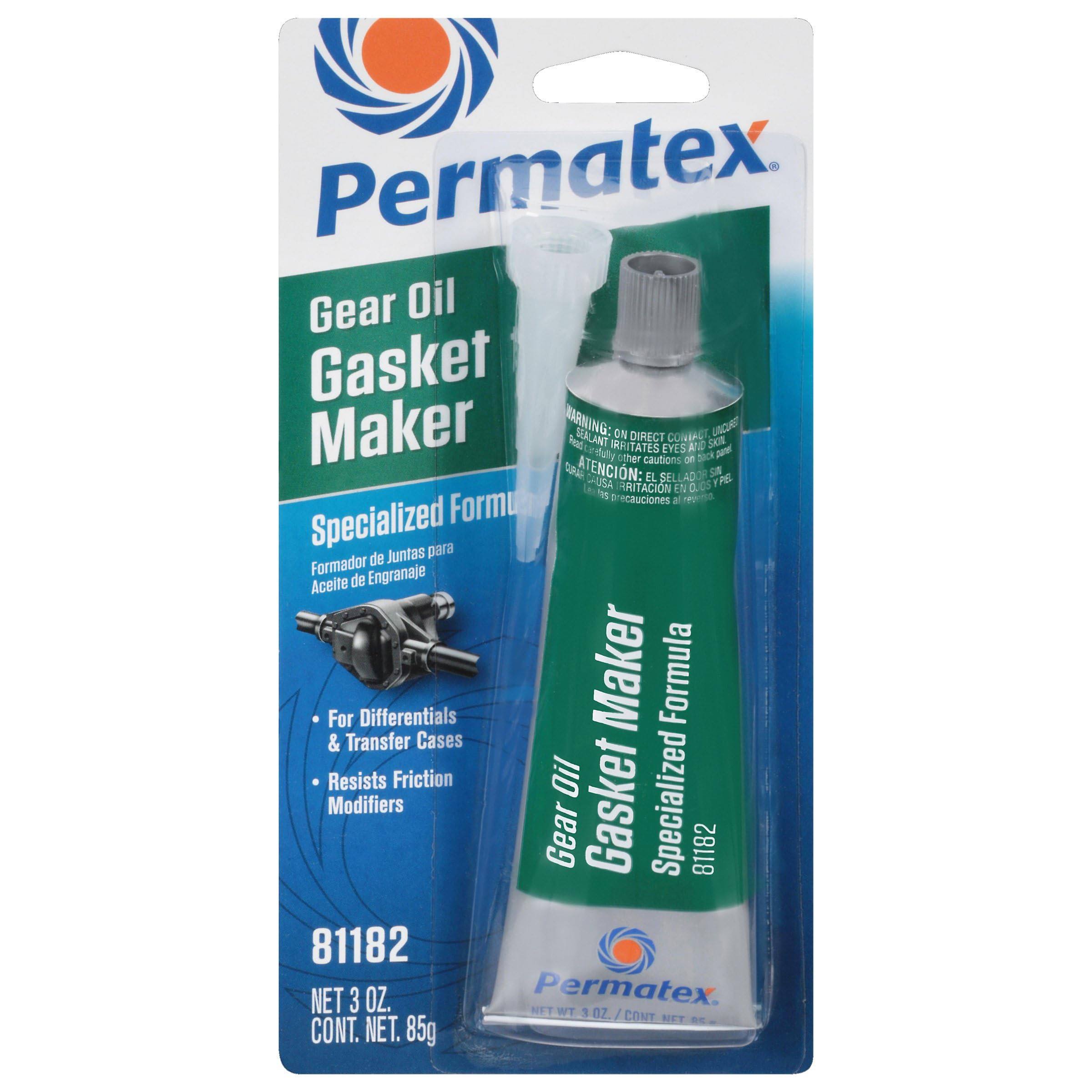 Permatex Gear Oil RTV Gasket Maker- 3 oz tube