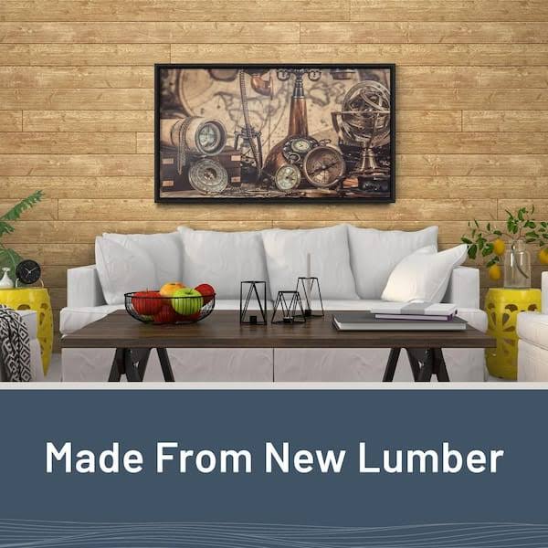 UFP-Edge 1 in. x 8 in. x 8 ft. Barn Wood Light Brown Pine Shiplap Board (6-pack)