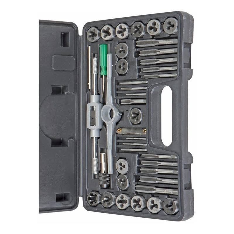 Pittsburgh Tools 62832 40-Piece Carbon Steel Tap & Die Set