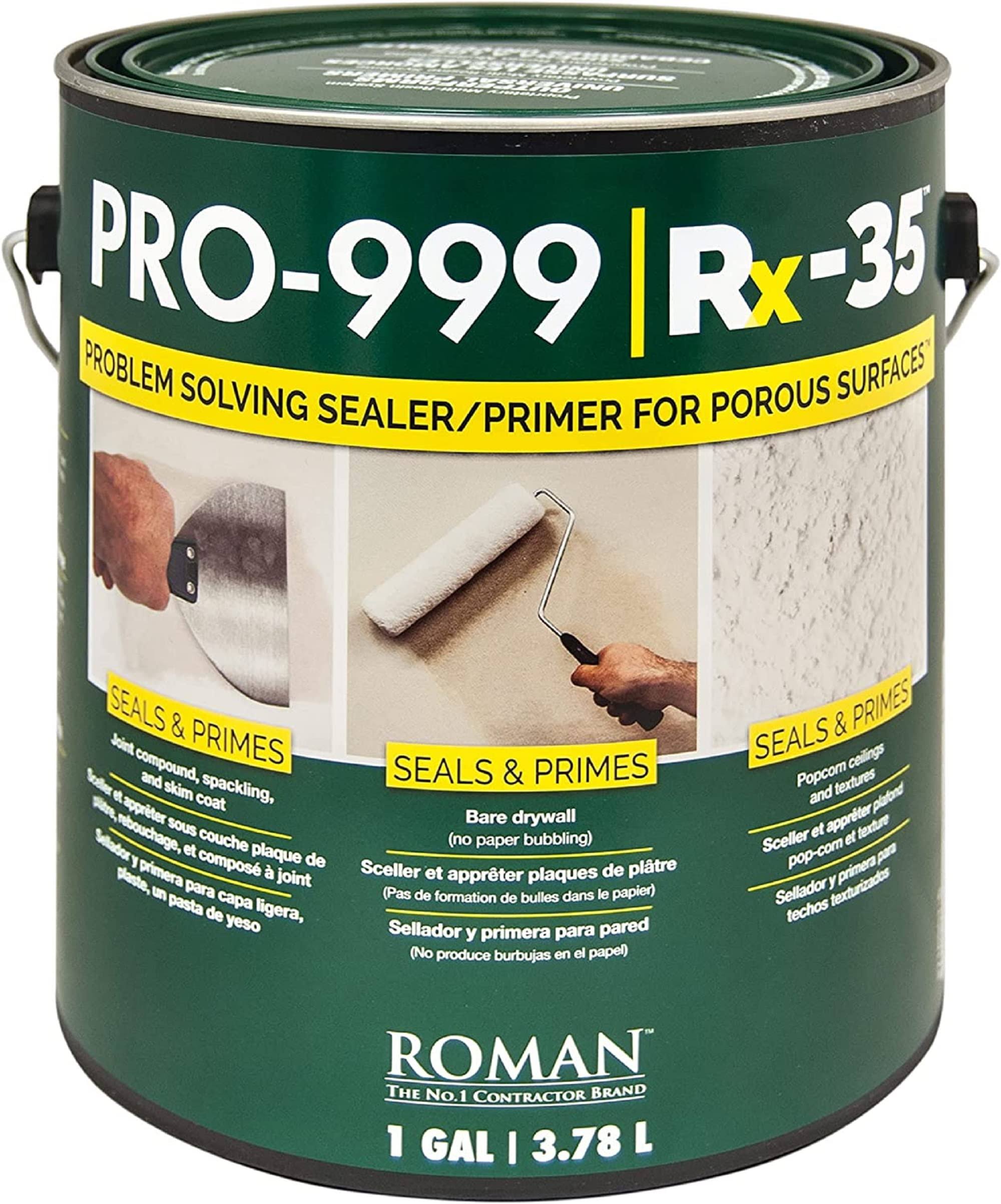 Roman Rx-35 PRO-999 1 gal. Interior Drywall Repair and Sealer Primer