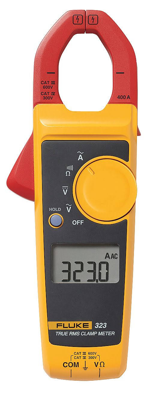 Fluke Digital Clamp Meter TRMS 400A 600V MPN:FLUKE-323