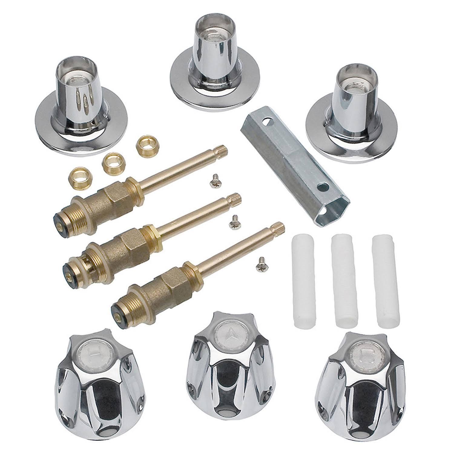 Danco 39619 Tub/Shower Remodeling Kit, Chrome