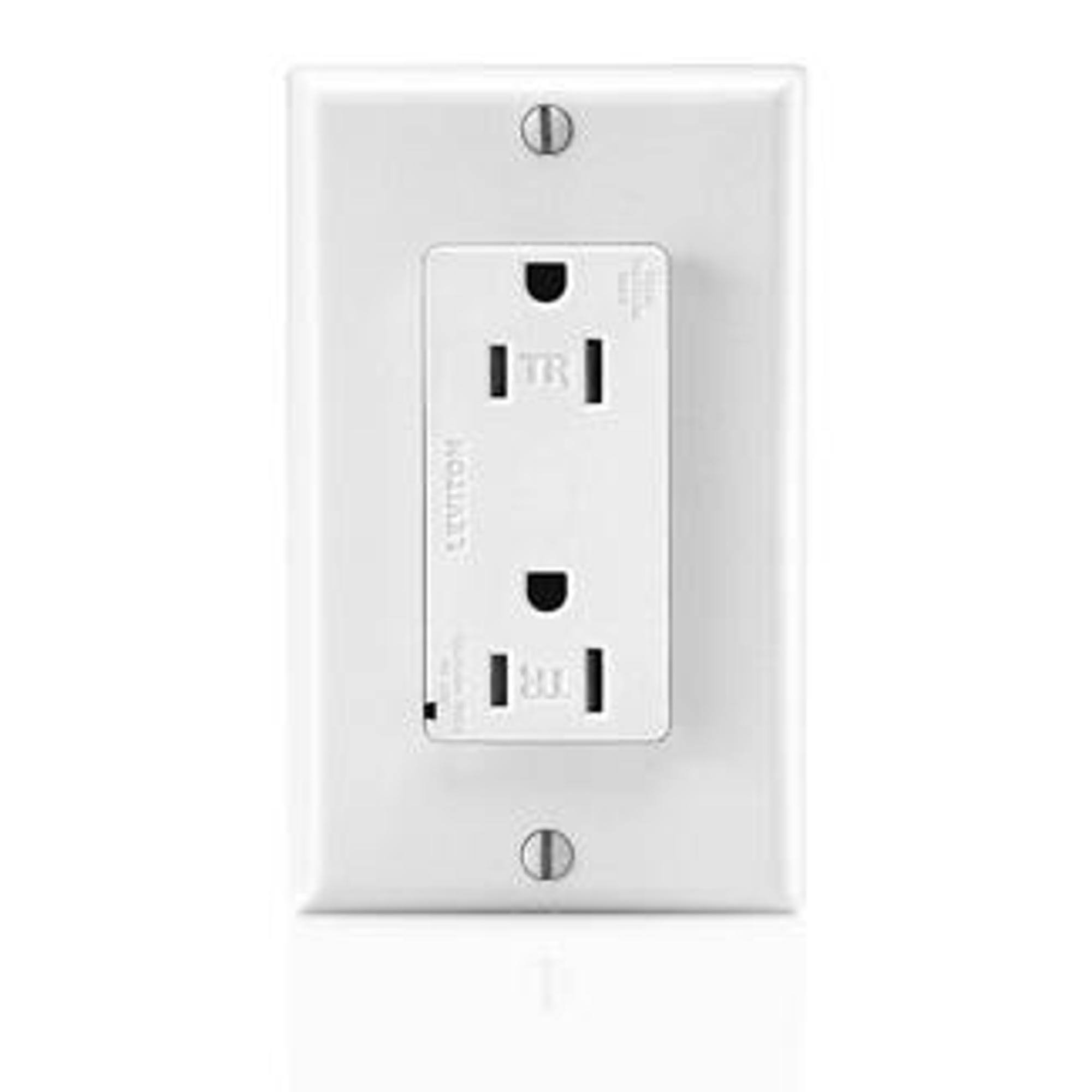 Leviton Surge Protection Receptacle, White