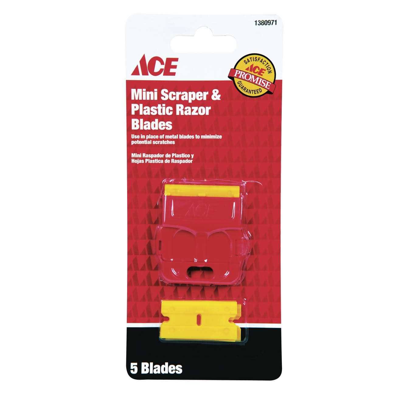 Ace 1380971 Scraper Plastic Razor W5