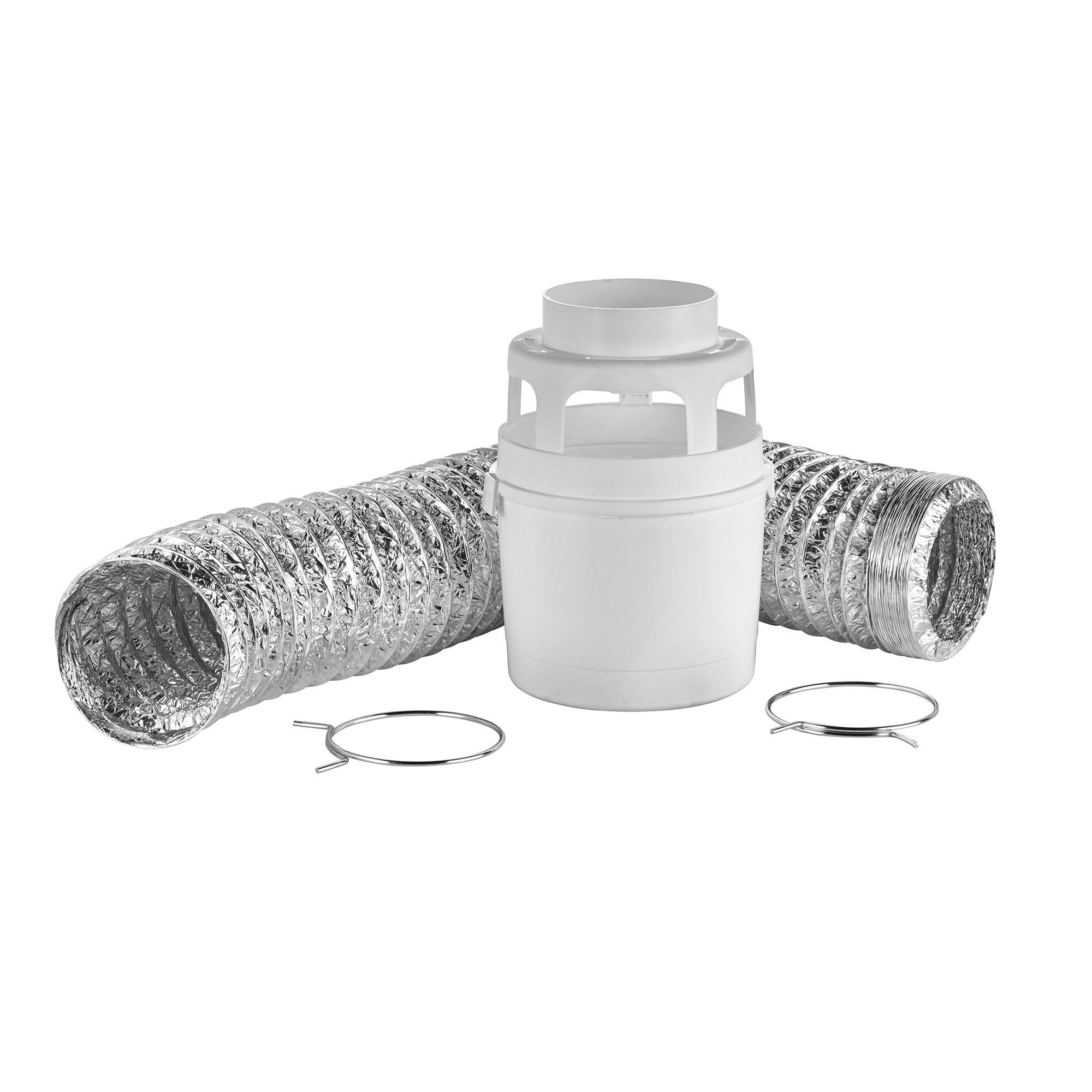 Lambro Industries Flexible Duct Lint Trap Kit, 4