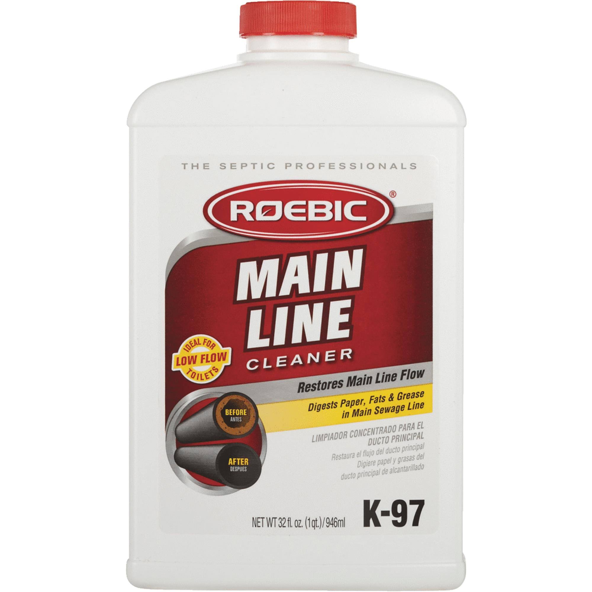 Roebic K-97 Main Line Cleaner- 32 fl oz