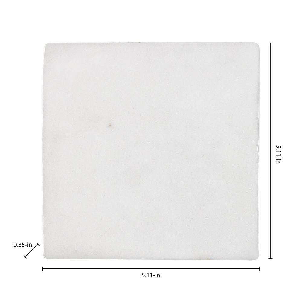 Boutique Tiles Zellige Tile | LW22080202- Cream- 5 x 5 in