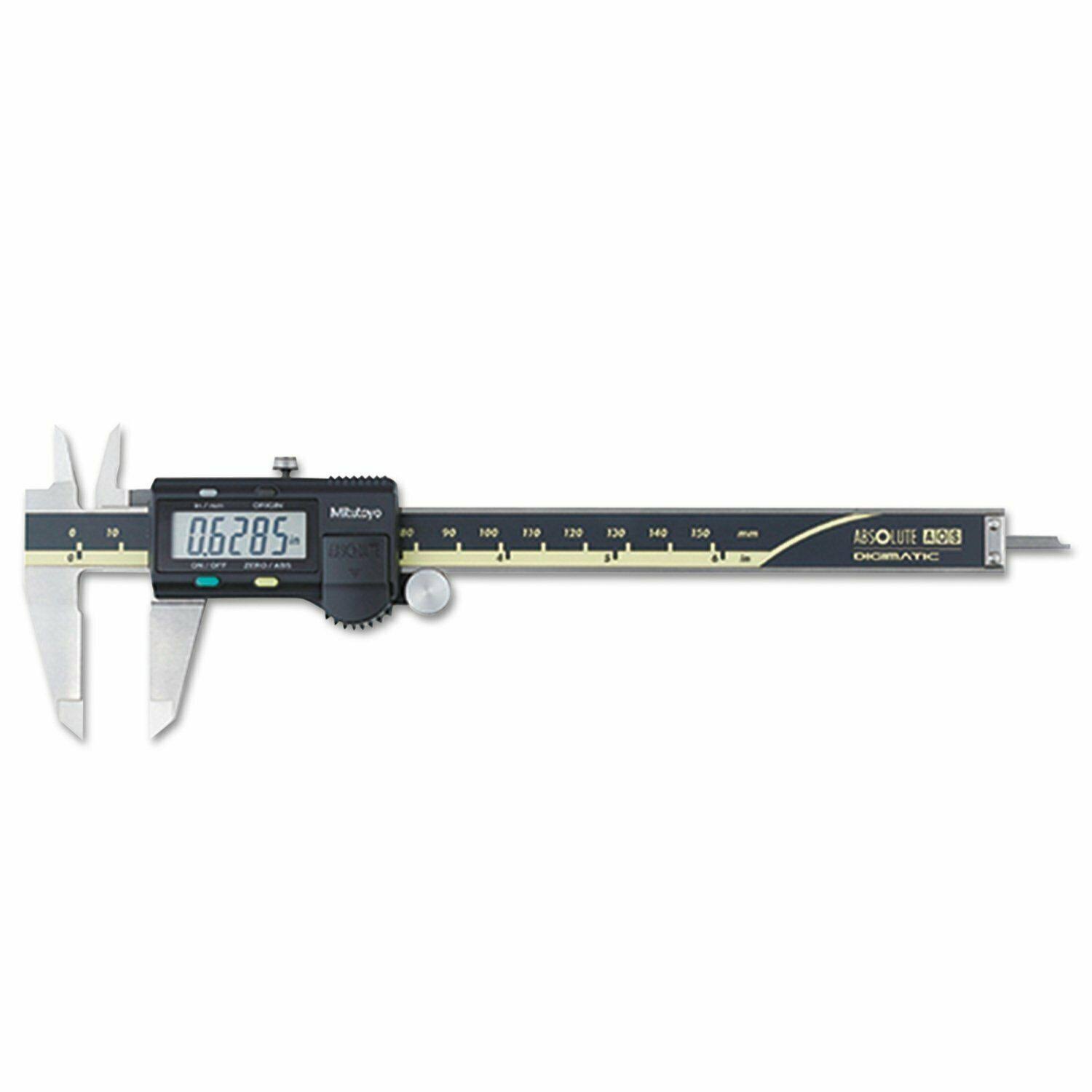 Mitutoyo 500-196-30 Advanced Onsite Sensor (AOS) Absolute Scale Digital Caliper, 0 to 6