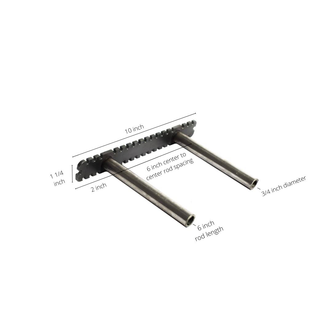 Sheppard Brackets Floating Shelf Bracket (10 inch) Heavy Duty Metal Commercial Grade- Hidden Hardware