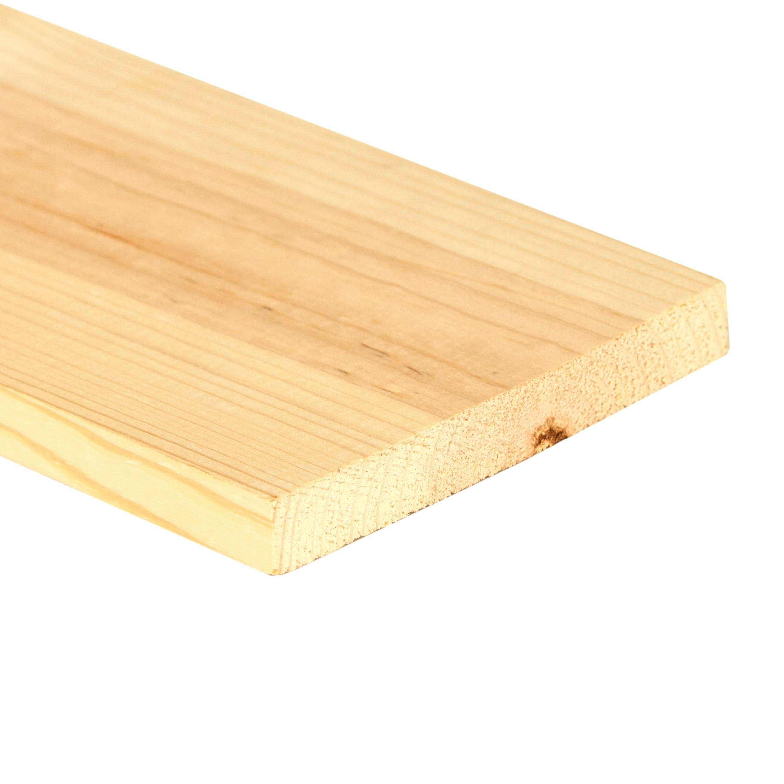 Lowe's 1-in x 6-in x 6-ft Square Unfinished Whitewood Board | LBR-950